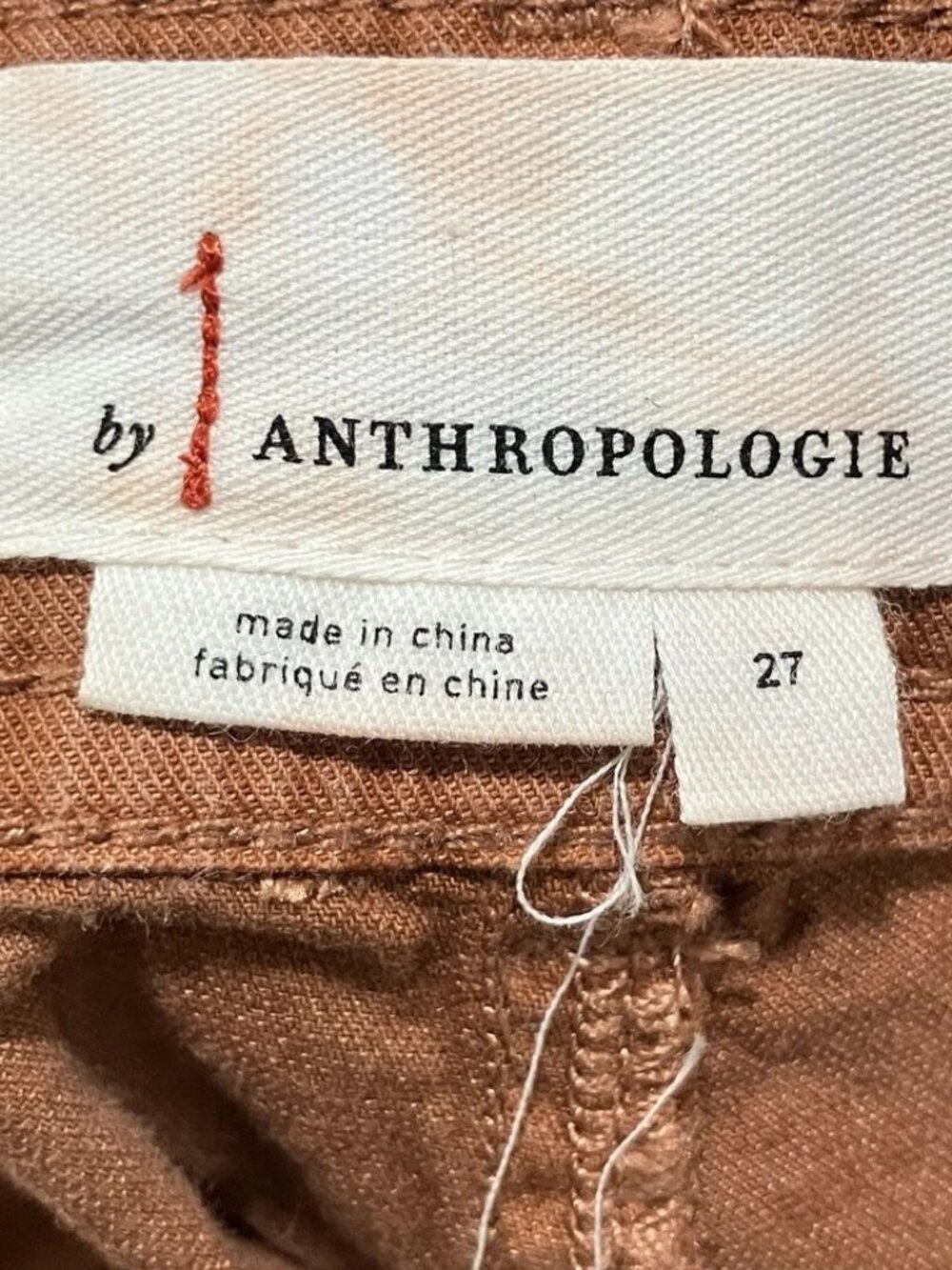 Anthropologie Pilcro "The Wanderer" Utility Pants – Rust/Terracotta, Size 27 - Picture 6 of 11